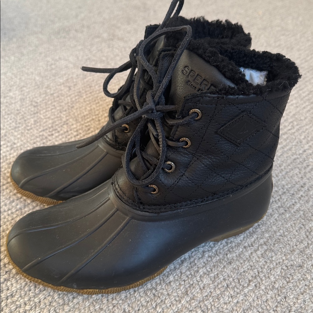 Sperry Top-Sider Women's Saltwater Quilted Wool Rain Boot